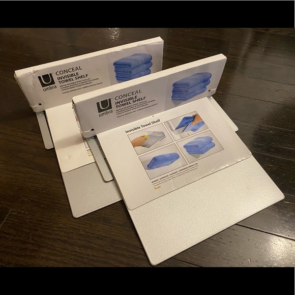 Umbra Conceal Invisible Towel Shelf - Picture 2 of 3